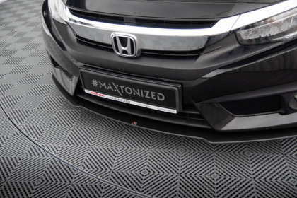 Street pro spojler pod nárazník lipa Honda Civic Mk10 černý