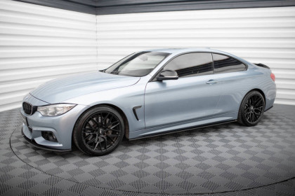 Prahové lišty Street pro BMW 4 Coupe M-Pack F32 černé