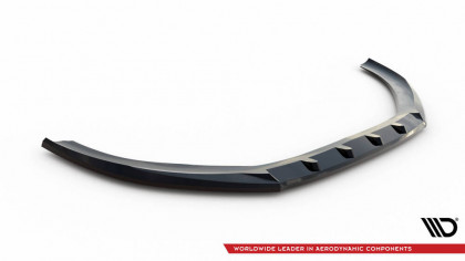 Spojler pod nárazník lipa V.1 Audi S3 / A3 S-Line Sportback / Hatchback 8V černý lesklý plast