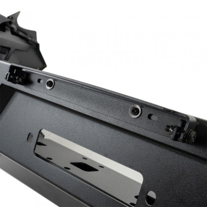 Front steel bumper with bull bar and winch plate OFD