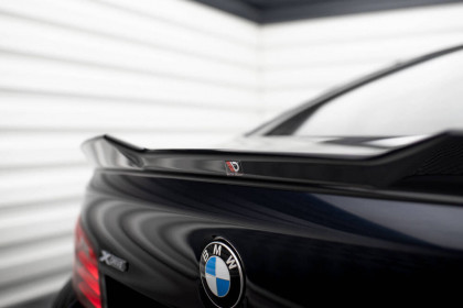 Prodloužení spoileru 3D BMW 5 M-Pack F10 černý lesklý plast