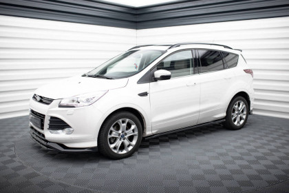 Prahové lišty Ford Kuga ST-Line Mk2 černý lesklý plast