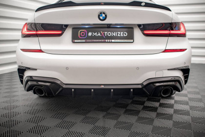 Zadní difuzor BMW 3 M-Pack G20 / G21 typ3 černý lesklý plast
