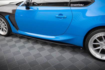 Prahové lišty Street pro + flaps V.1 Toyota GR86 Mk1 černo červené