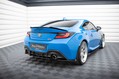 Splittery zadní boční Street Pro + flaps V.1 Toyota GR86 Mk1 černo červené
