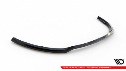 Spojler pod nárazník lipa V.1 Renault Megane GT Mk3 Facelift černý lesklý plast