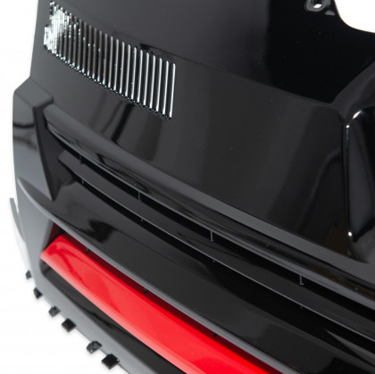 Sportovní maska bez znaku - VW Transporter / Multivan T6 2015- černá / červená