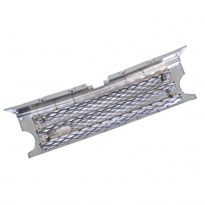 Sportovní maska - LAND ROVER DISCOVERY III (L319) 2004-2009 Supercharged Style - chrom / černá lesklá