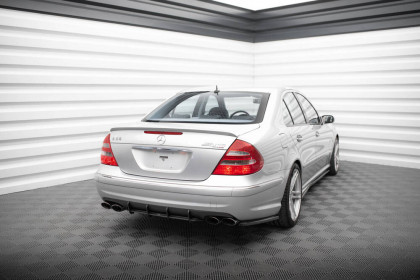 Spoiler zadního nárazníku Street pro Mercedes-Benz E 55 AMG W211 černo červený