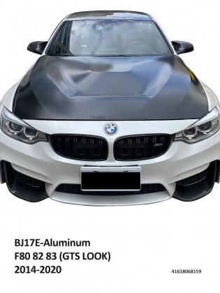 Sportovní hliníková kapota pro BMW M3/M4 (F80/F83/F82) 2011-2018 M4 GTS Style