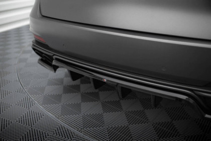 Spoiler zadního nárazniku Maserati Levante Trofeo Mk1 černý lesklý plast