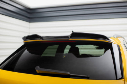 Prodloužení spoileru 3D Audi RS3 / S3 / A3 S-Line Sportback 8Y černý lesklý plast