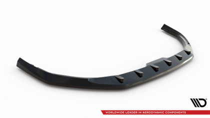 Spojler pod nárazník lipa V.1 Peugeot 308 Mk3 černý leský plast