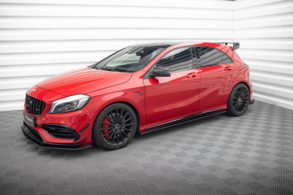 Prahové lišty Street pro Mercedes-Benz A 45 AMG W176 černé