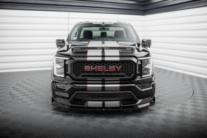 Spojler pod nárazník lipa Shelby F150 Super Snake černý leský plast