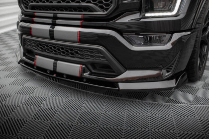 Spojler pod nárazník lipa Shelby F150 Super Snake černý leský plast