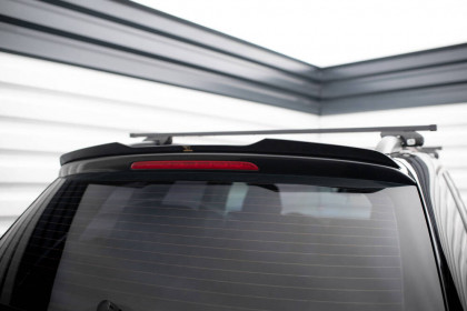 Prodloužení spoileru Volkswagen Touareg Mk2 černý lesklý plast