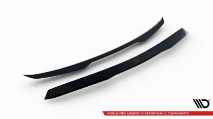 Prodloužení spoileru Mazda 3 Mk4 černý lesklý plast