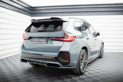 Prodloužení spoileru horní 3D BMW X1 M-Pack U11 černý lesklý plast