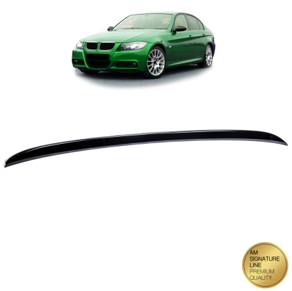 Spoiler zadní kapoty BMW 3 (E90) Sedan 2004-2011 Sport-Style černý lesklý