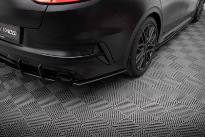 Splittery zadní boční Street Pro Kia Proceed GT Mk1 Facelift černé