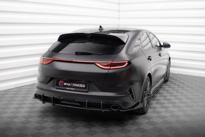 Splittery zadní boční Street Pro + flaps Kia Proceed GT Mk1 Facelift černé