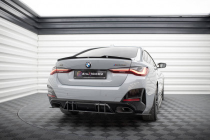 Splittery zadní boční Street Pro BMW 4 Gran Coupe M440i G26 černo červené