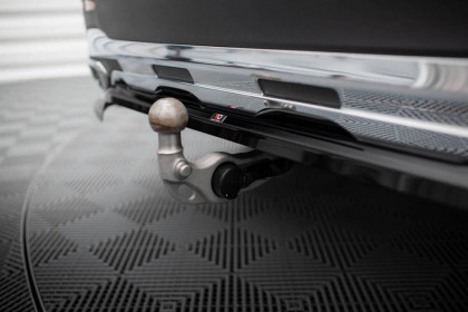 Spoiler zadního nárazniku Mercedes-Benz GLC AMG-Line X254 černý lesklý plast