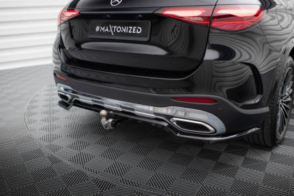 Spoiler zadního nárazniku Mercedes-Benz GLC AMG-Line X254 černý lesklý plast