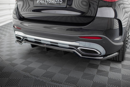 Spoiler zadního nárazniku Mercedes-Benz GLC AMG-Line X254 černý lesklý plast