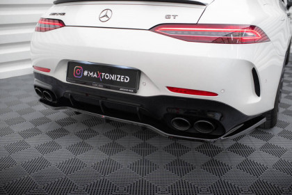 Spoiler zadního nárazniku Mercedes-AMG GT 43 4 Door Coupe V8 Styling Package černý lesklý plast