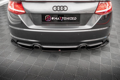 Spoiler zadního nárazniku Audi TT S-Line 8S černý lesklý plast
