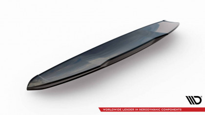 Prodloužení spoileru 3D Mercedes-AMG A35 Hatchback W177 černý lesklý plast