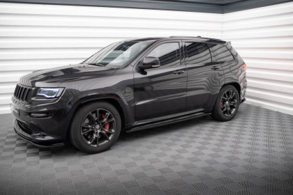 Prahové lišty Jeep Grand Cherokee SRT WK2 Facelift černý lesklý plast