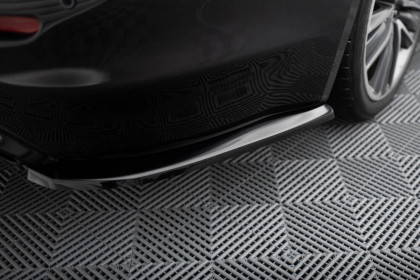 Splittery zadní boční V.2 Infiniti Q50 S Mk1 černý lesklý plast