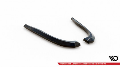 Splittery zadní boční V.2 Infiniti Q50 S Mk1 černý lesklý plast