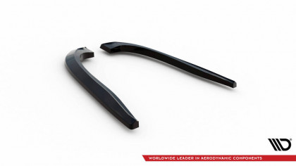 Splittery zadní boční V.2 Infiniti Q50 S Mk1 černý lesklý plast