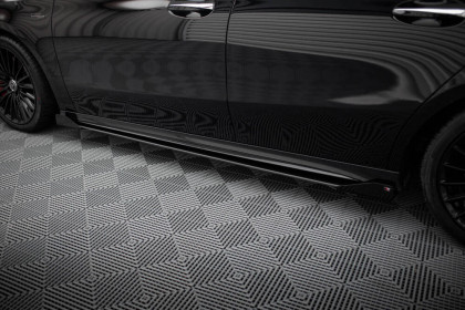 Prahové lišty Street pro + flaps Mercedes-AMG A35 W177 Facelift černé