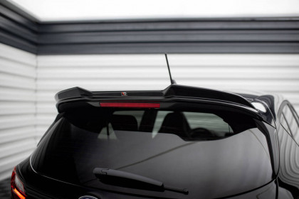 Prodloužení spoileru 3D Ford Fiesta ST / ST-Line Mk8 černý lesklý plast