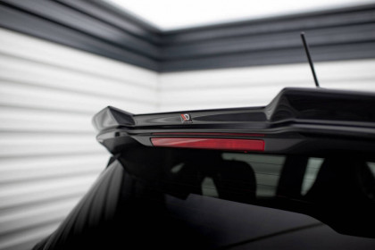 Prodloužení spoileru 3D Ford Fiesta ST / ST-Line Mk8 černý lesklý plast