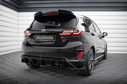 Prodloužení spoileru 3D Ford Fiesta ST / ST-Line Mk8 černý lesklý plast