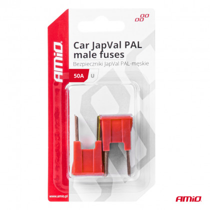 Pojistka JAPVAL PAL samec U 50A AMIO-03408