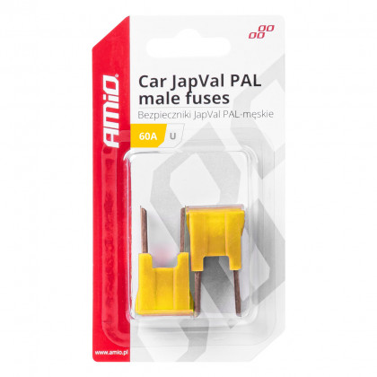 Pojistka JAPVAL PAL samec U 60A AMIO-03409