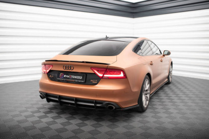 Spoiler zadního nárazníku Street pro Audi A7 C7 černý