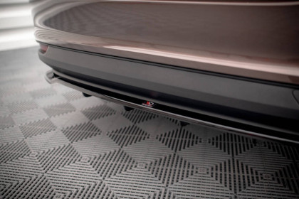 Spoiler zadního nárazniku Fiat Tipo S Sedan Mk1 černý lesklý plast