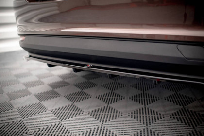Spoiler zadního nárazniku Fiat Tipo S Sedan Mk1 černý lesklý plast