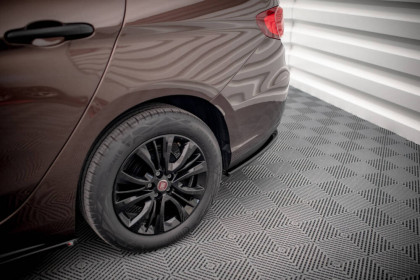 Spoiler zadního nárazniku Fiat Tipo S Sedan Mk1 černý lesklý plast