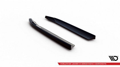 Splittery zadní boční Audi A7 C7 černý lesklý plast