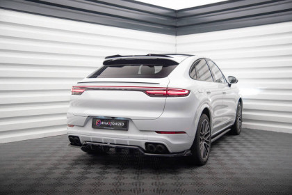 Prodloužení spoileru Porsche Cayenne Coupe Mk3 černý lesklý plast