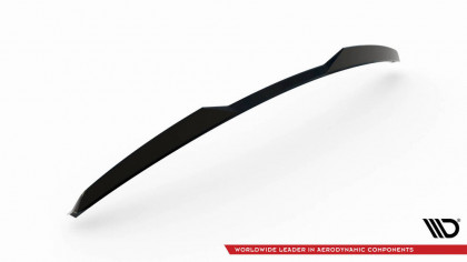 Prodloužení spoileru 3D Mercedes-Benz GLE Coupe 43 AMG / AMG-Line C292 černý lesklý plast